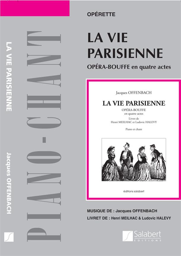 La Vie Parisienne Chant-Piano Reduction - zpěv a klavír